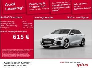 Audi A3 Sportback S line 40 TFSI e S tr. SITZHZG NAVI