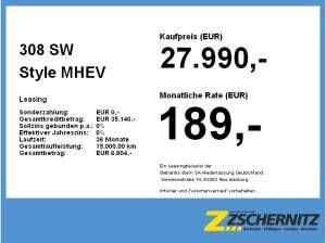 Peugeot 308 SW Style MHEV