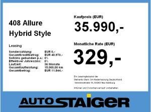 Peugeot 408 Allure Hybrid