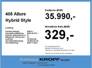 Peugeot 408 Allure Hybrid