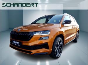 Skoda Karoq 1.5 TSI Sportline DSG Matrix Navi AHK Klimaauto🚀Sofort-Verfügbar🚀Autohaus-Schandert Top-Deal✨