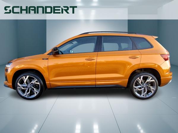 Skoda Karoq 1.5 TSI Sportline DSG Matrix Navi AHK Klimaauto🚀Sofort-Verfügbar🚀Autohaus-Schandert Top-Deal✨
