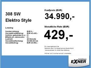 Peugeot 308 SW Elektro Style | FREI KONFIGURIERBAR | Gewerbe