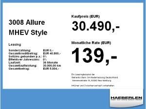 Peugeot 3008 Allure MHEV **Gewerbeknaller**