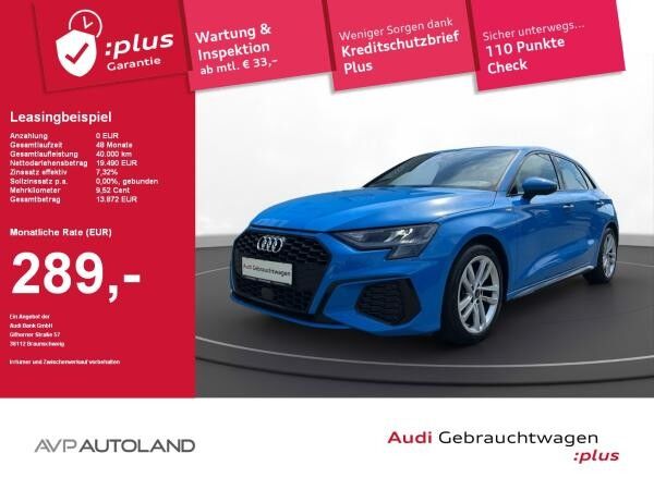 Audi A3 Sportback 30 TDI S line | AHK | SITZH. |