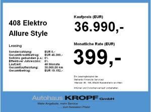 Peugeot 408 Elektro Allure **Gewerbeknaller**