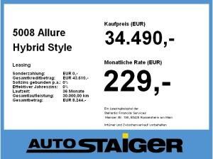 Peugeot 5008 Allure Hybrid **Gewerbeknaller**