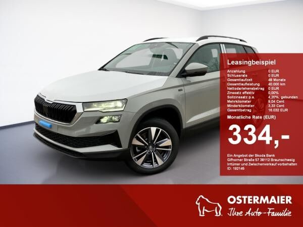 Skoda Karoq 1.5 TSI Selection LED.NAVI.VIC.KESSY.PDC.AHK.Lenk-HZG.LaneA.SignA.SmartLin