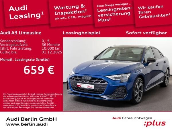 Audi A3 Limousine S line 40 TFSI quattro S tronic