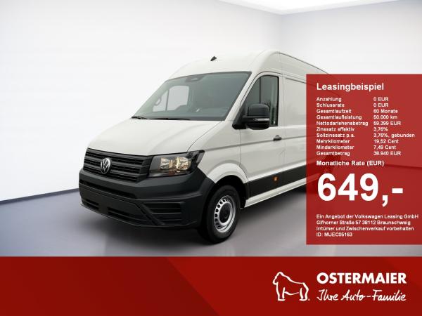 Volkswagen Crafter 35 Kasten Hoch 2.0TDI 6-Gang KLIMA,AHK,2xPDC,HANDY,KAMERA