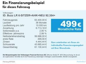 Volkswagen ID.Buzz ID. Buzz LR 6-SITZER+AHK+NEU 92.354+