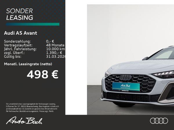 Audi A5 Avant e-hybrid 270kw edition one quattro AHK S-Interieur 19"