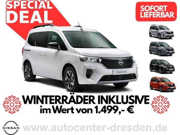 Nissan Townstar Kombi LÄNGE1 1.3 DIG-T AUTOMATIK TEKNA 130 PS ❄WINTERRÄDER GRATIS  #SOFORT VERFÜGBAR