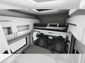 Volkswagen Grand California DUNE 600 Modell 2026 LED; Markise; Gasheizung; Hochbett, Digital Cockpit