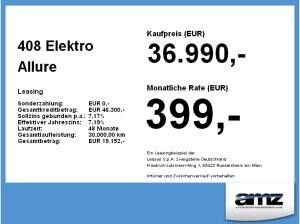 Peugeot 408 Elektro Allure **Gewerbeknaller**