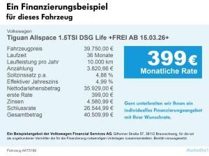 Volkswagen Tiguan Allspace 1.5TSI DSG Life +FREI AB 15.03.26+