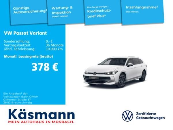 Volkswagen Passat Elegance 1.5 eHybrid AHK HUD DCC INKL. WINTERRÄDER + GARANTIE