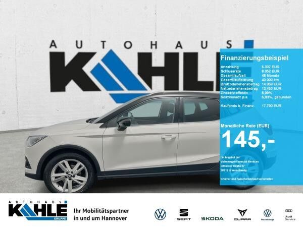 Seat Arona 1.0 TSI DSG LED Kessy Front Assist