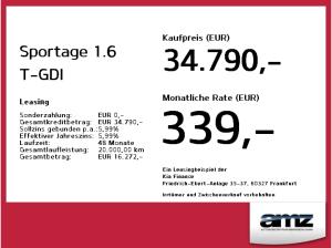 Kia Sportage 1.6 T-GDI über 13.000 EUR Nachlass!