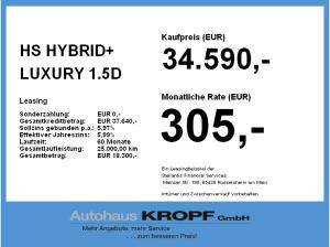 MG HS HYBRID+ LUXURY Navi,Licht-Regnsensor-USB