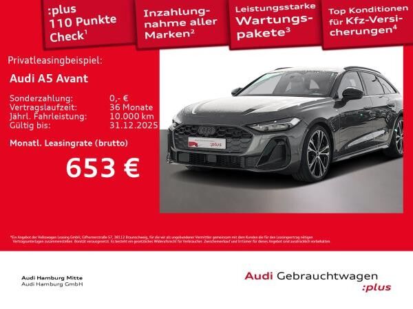 Audi A5 Avant TDI quattro S tronic S line AHK B&O