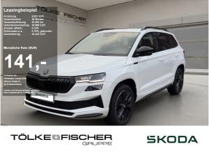 Skoda Karoq SOFORT VERFÜGBAR! Sportline DCC Pano AHK Kamera eHeck