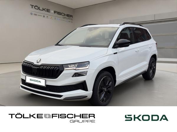 Skoda Karoq SOFORT VERFÜGBAR! Sportline DCC Pano AHK Kamera eHeck