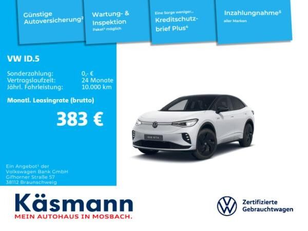 Volkswagen ID.5 GTX 4Motion PANO 360 DCC WÄRMEPU INKL WINTERRÄDER + GARANTIE