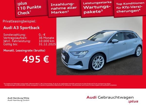 Audi A3 Sportback 35 TDI advanced S tronic Sonos Virtual