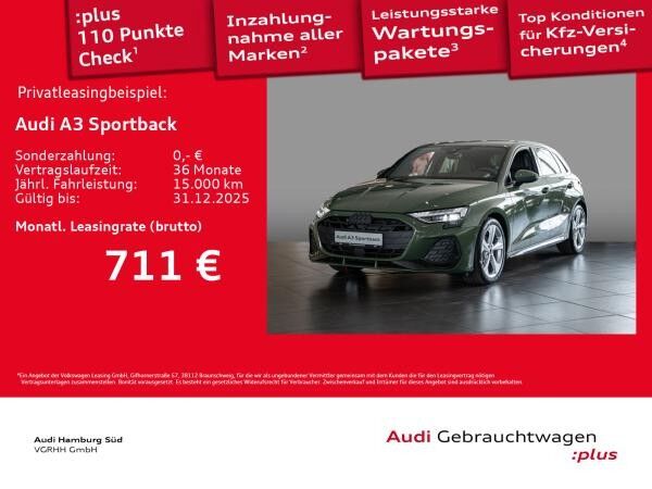 Audi A3 Sportback 35 TDI 2xS LINE/SONOS/MATRIX/NAVI