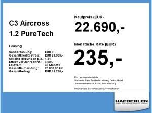 Citroën C3 Aircross 1.2 PureTech PLUS Turbo LED+Kam.