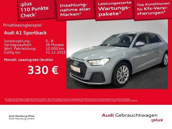Audi A1 Sportback 25 TFSI S tronic Virtual LED Sitzhzg