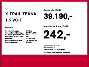 Nissan X-Trail X-TRAIL TEKNA 1.5 VC-T MHEV 4x2 WKR inkl.