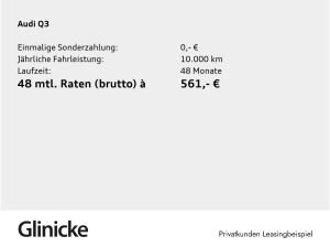 Audi Q3 SUV e-hybrid S tronic NEUBESTELLUNG