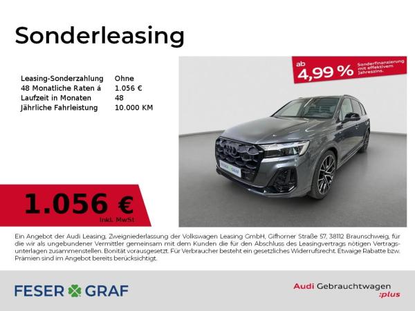 Audi Q7 S line 50 TDI quattro Matrix Leder Pano AHK