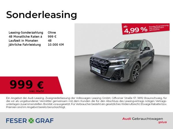 Audi Q7 S line 50 TDI quattro Matrix Leder Pano AHK