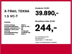 Nissan X-Trail X-TRAIL TEKNA 1.5 VC-T MHEV 4x2 WKR inkl.