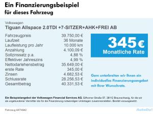 Volkswagen Tiguan Allspace 2.0TDI +7-SITZER+AHK+FREI AB
