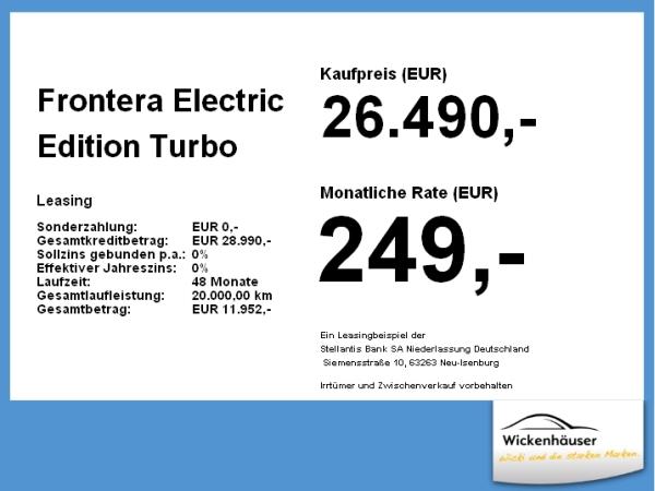Opel Frontera Electric Edition