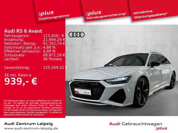 Audi RS6 RS 6 Avant perf. *Laser*AHK*HuD*Pano*280km/h*