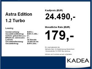 Opel Astra Edition 1.2 Turbo