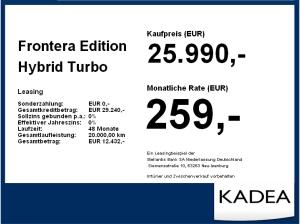 Opel Frontera Edition Hybrid