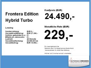 Opel Frontera Edition Hybrid