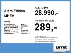 Opel Astra Edition MHEV
