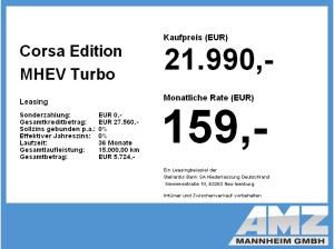 Opel Corsa Edition MHEV