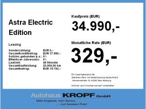 Opel Astra Electric Edition