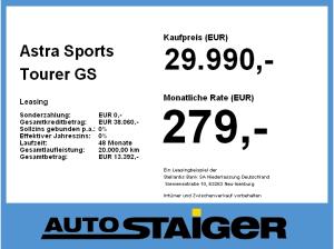 Opel Astra Sports Tourer GS 1.2 Turbo