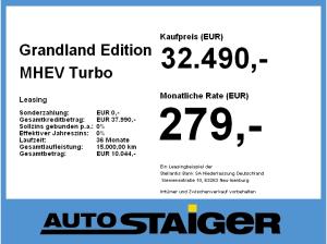 Opel Grandland Edition MHEV