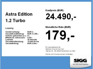 Opel Astra 🔥Sofort Verfügbar🔥Edition🔥
