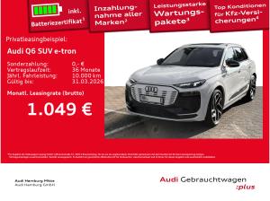 Audi Q6 e-tron performance S line Pano LED Plus